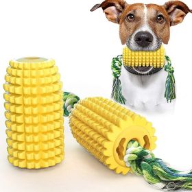 Dog Toys Suitable For Strong Chewing, Durable And Chewy Squeaking Interactive Dog Toys, For Small, Medium And Large Dog, Teeth Cleaning Chew Toys. (Option: Yellow)